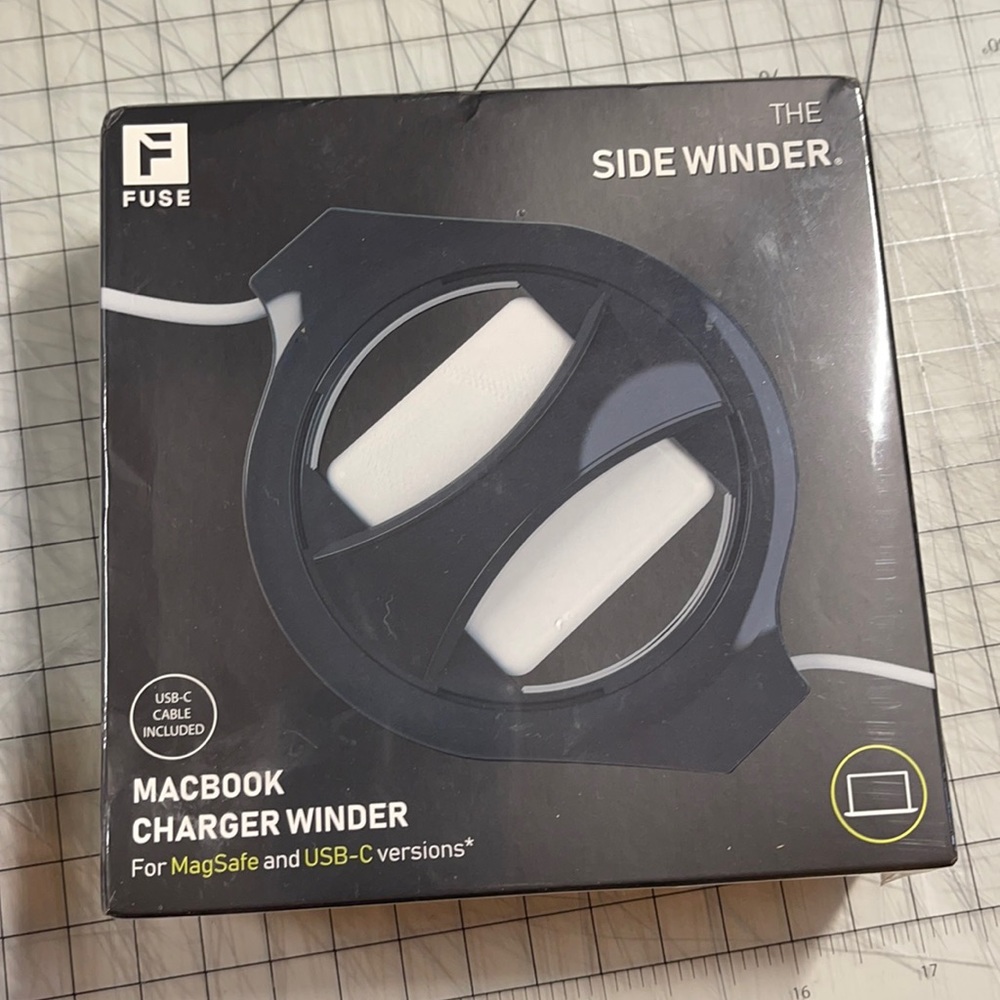 Fuse Side Winder MacBook Charger Winder Brand new